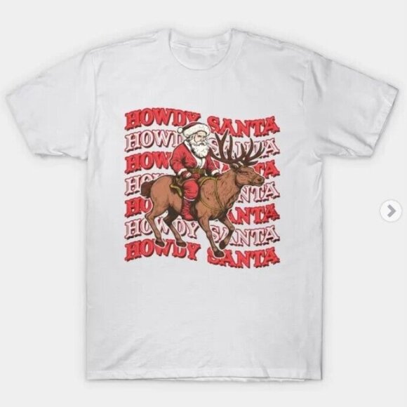 Howdy S4nt4 Shirt, Howdy Christmas Shirt, Country Christmas Shirt, Western Shirt - Picture 1 of 3